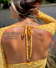 Load image into Gallery viewer, The Back Drip Choker - Boho Brooklyn Jewelry