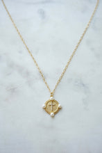 Load image into Gallery viewer, Pearly Gates Cross Necklace - Boho Brooklyn Jewelry

