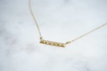 Load image into Gallery viewer, The &#39;Gold Brick&#39; Necklace - Boho Brooklyn Jewelry
