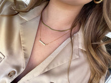 Load image into Gallery viewer, The &#39;Gold Brick&#39; Necklace - Boho Brooklyn Jewelry
