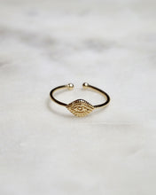 Load image into Gallery viewer, Evil Eye Stackable Ring - Boho Brooklyn Jewelry
