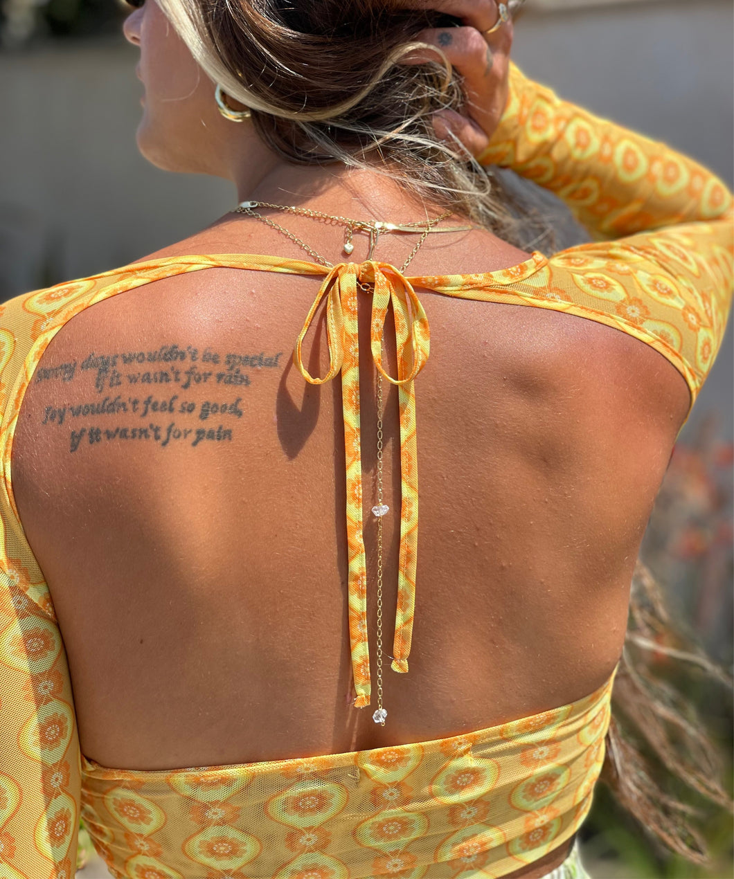 The Back Drip Choker - Boho Brooklyn Jewelry