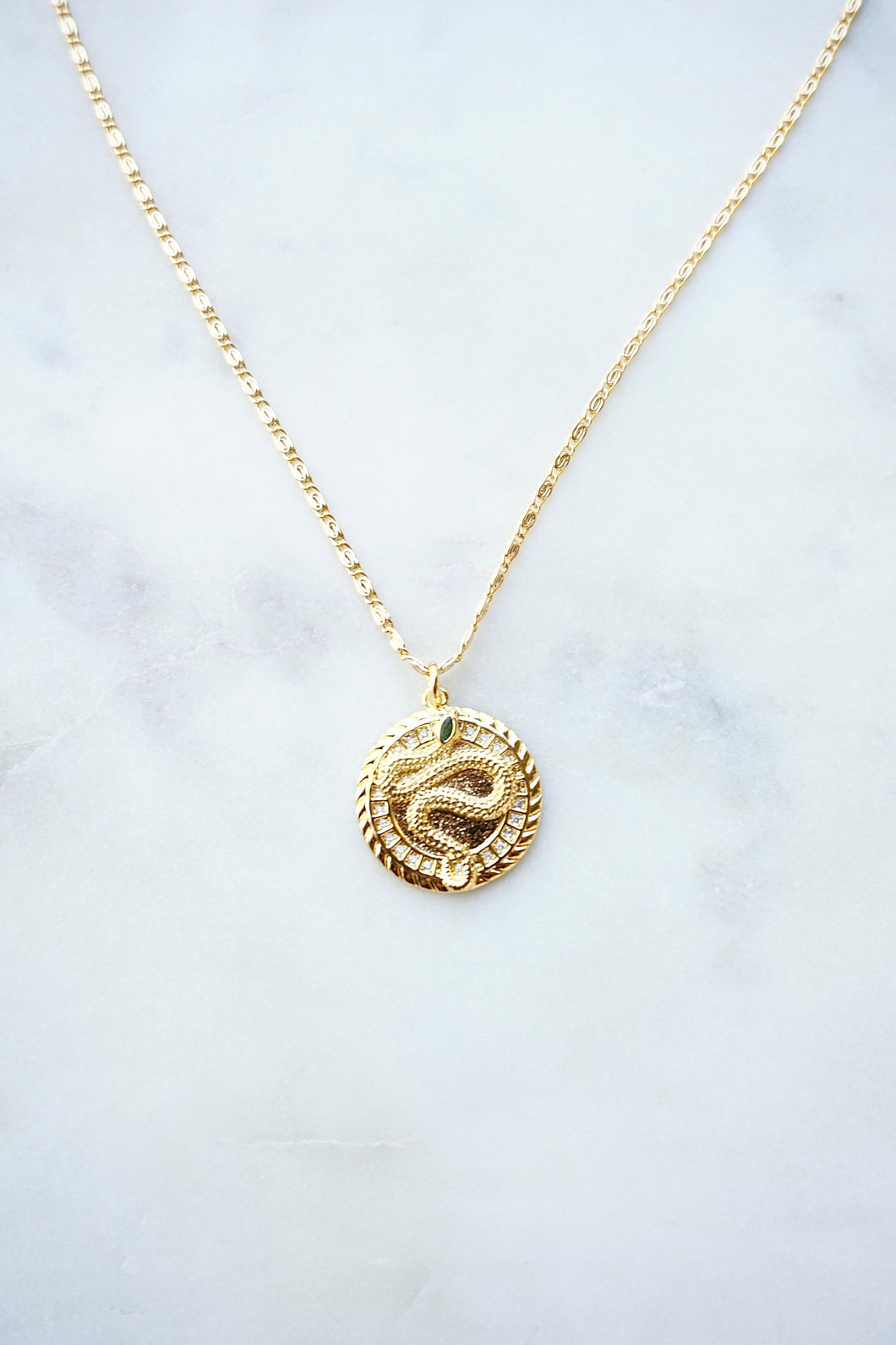 Slytherin’ Medallion Necklace