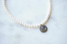 Load image into Gallery viewer, Pearl Labradorite Choker
